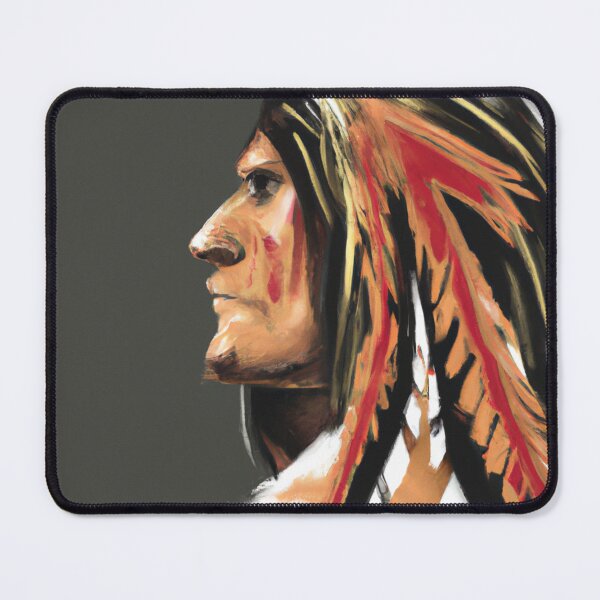 Item preview, PORTRAIT OF NATIVE INDIAN designed and sold by optimusprime39.