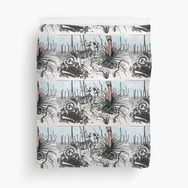 after the fire at greens bush Duvet Cover