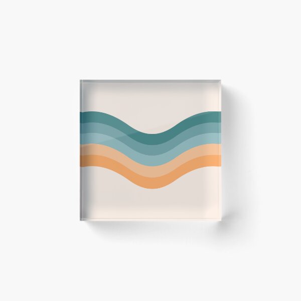 Item preview, Simple retro style waves design designed and sold by BattaAnastasia.
