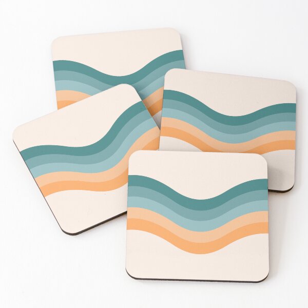 Item preview, Simple retro style waves design designed and sold by BattaAnastasia.
