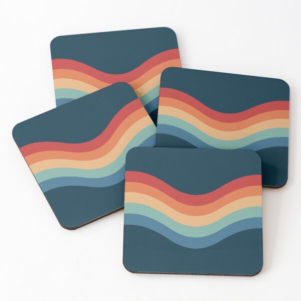 Item preview, Simple retro style waves design designed and sold by BattaAnastasia.