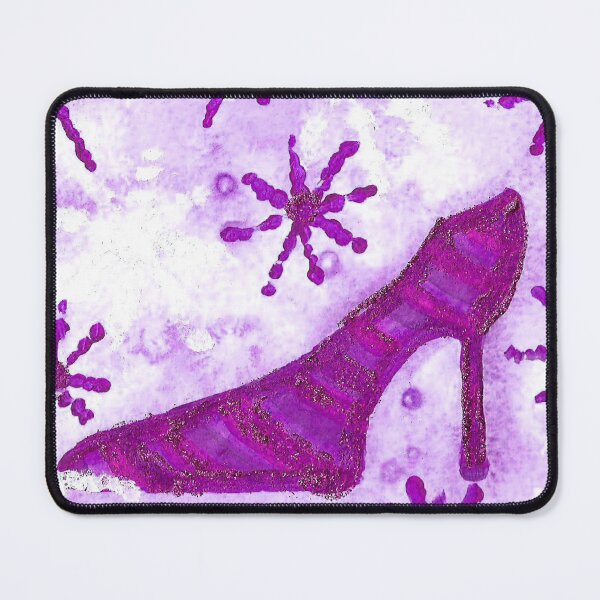 Item preview, Snowflake Shoe - Purple Palette designed and sold by Niina  Niskanen.
