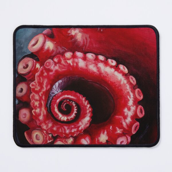 Item preview, red tentacle  designed and sold by Kelsey Nowaczynski Baker.