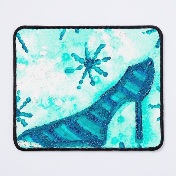 Item preview, Snowflake Shoe - Turquoise Palette designed and sold by Niina  Niskanen.