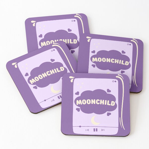 Item preview, Moonchild RM BTS designed and sold by Life Goes On Studio.
