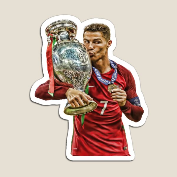 Cristiano Ronaldo #7 poster Magnet for Sale by Piperbore