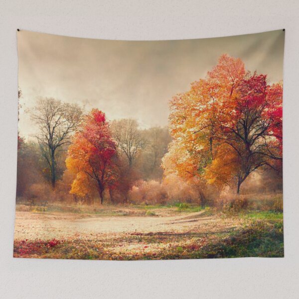Item preview, Loving the colour of autumn- Beautiful autumn forests  designed and sold by Durgaa D.