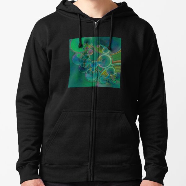 Celestial Spheres 4 Zipped Hoodie