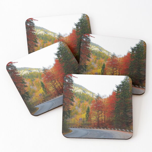 Item preview, Let’s drive here - Beautiful autumn forests  designed and sold by Durgaa D.