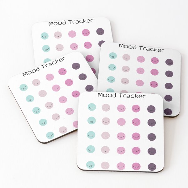 Item preview, Mood tracker for bullet journaling  - cute design  designed and sold by Yarafantasyart.
