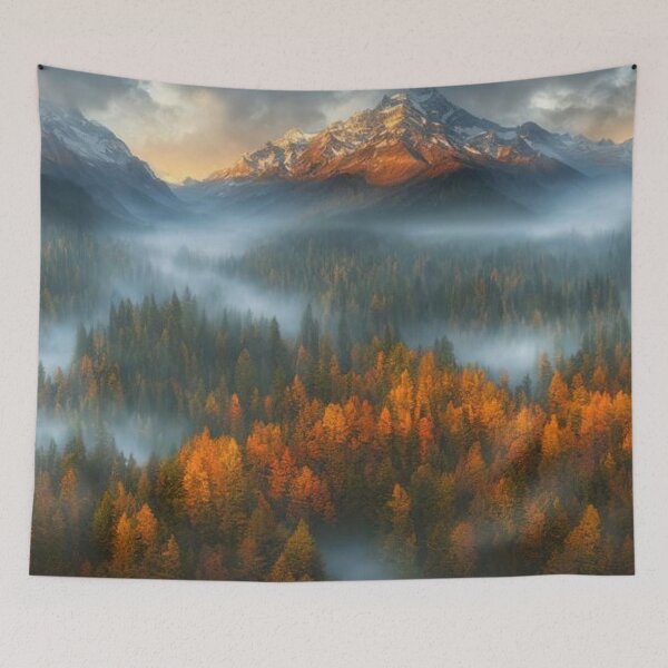 Item preview, Autumn colour -  Beautiful autumn forests  designed and sold by Durgaa D.