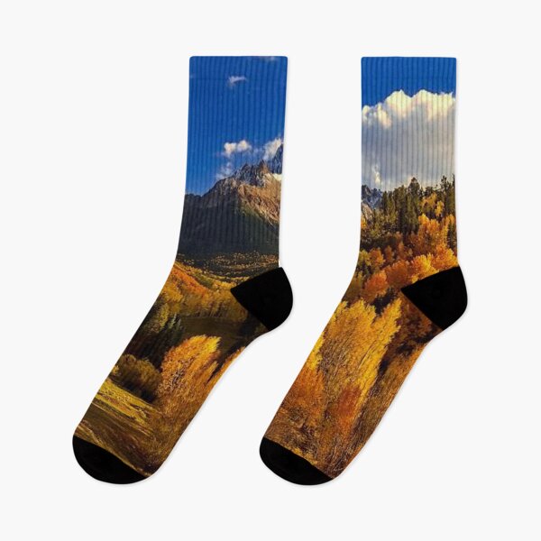 Item preview,  Beautiful autumn forests with mountains  designed and sold by Durgaa D.