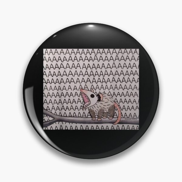 Item preview, Screaming Possum Aaaaaa Cute Funny Opossum Meme Men designed and sold by ziglamjezina1.