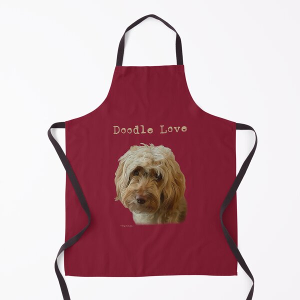 Item preview, Apricot Doodle Dog Love designed and sold by Happy Dog Doodles.
