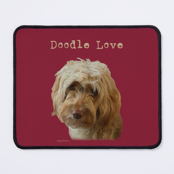 Item preview, Apricot Doodle Dog Love designed and sold by Happy Dog Doodles.