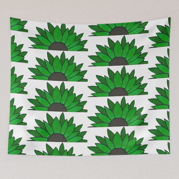 Item preview, Sunflower half 12 designed and sold by FlossOrFi.
