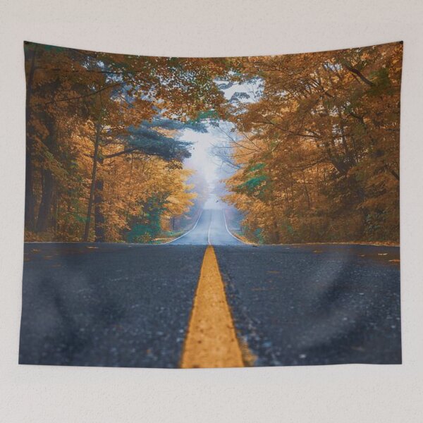 Item preview, Let’s go for a drive - Beautiful autumn forests  designed and sold by Durgaa D.