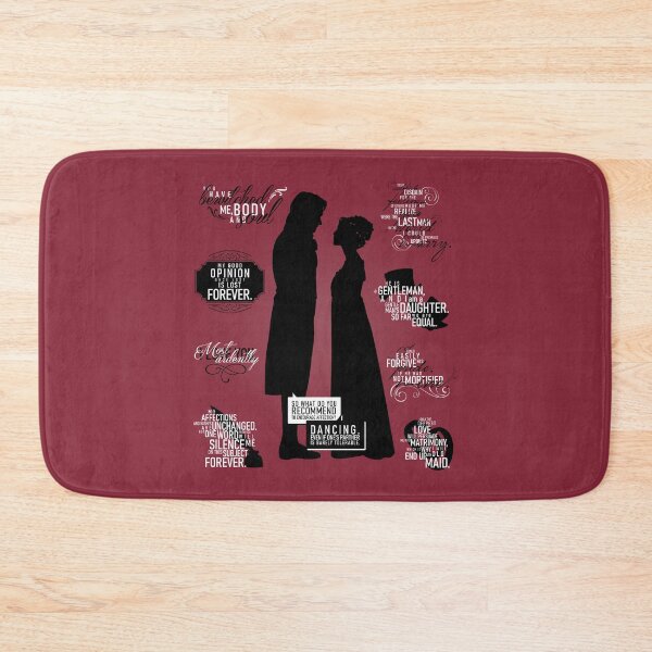 Item preview, Pride and Prejudice: Lizzie & Darcy Quotes designed and sold by firlachieldraws.