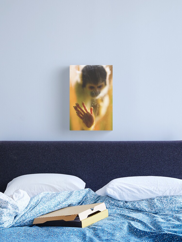 Thumbnail 1 of 3, Canvas Print, Bolivian Squirrel Monkey designed and sold by IAmPaul.