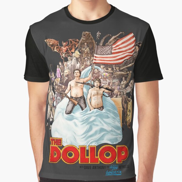 Item preview, The Dollop 2014 - (T-Shirt) designed and sold by James Fosdike.