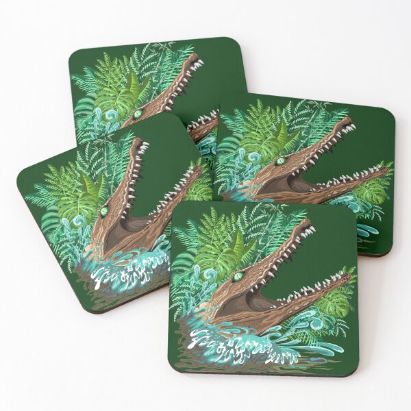 Item preview, Crocodile Alligator Attack in the swamp designed and sold by BluedarkArt.