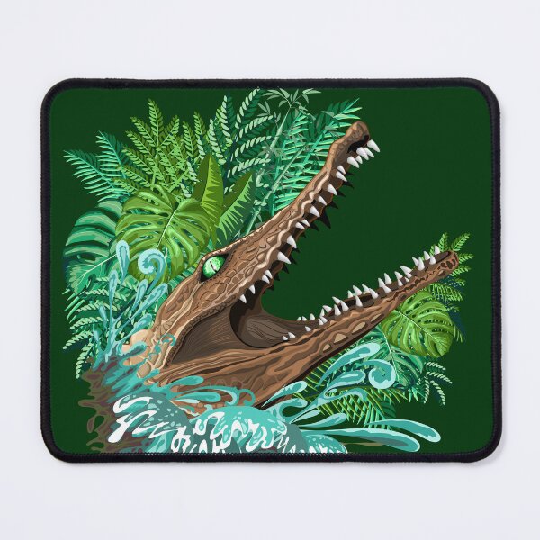 Item preview, Crocodile Alligator Attack in the swamp designed and sold by BluedarkArt.