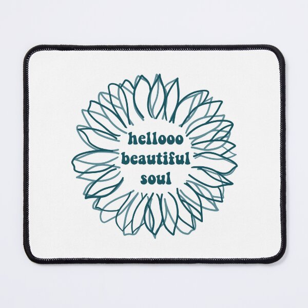 Item preview, Hello Beautiful Soul Sunflower Sticker designed and sold by Marianna's Meraki.