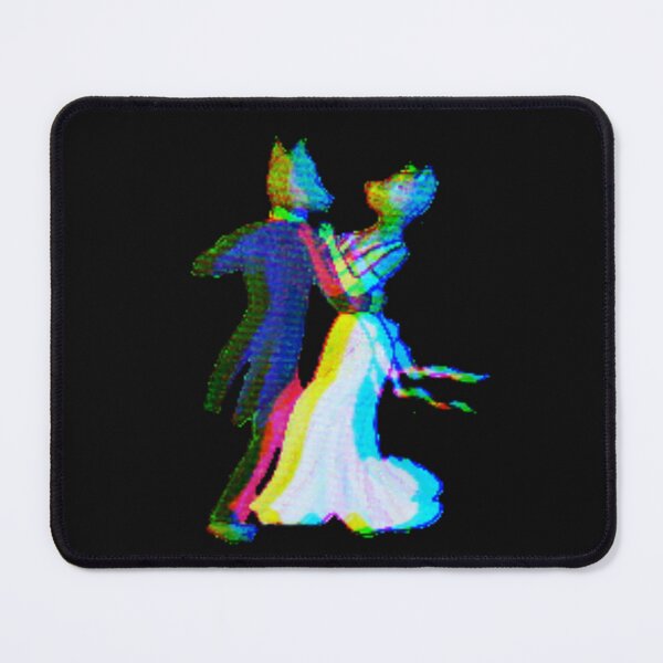 Item preview, Rave Trippy Waltzing Wolves designed and sold by DaughertyDraws.