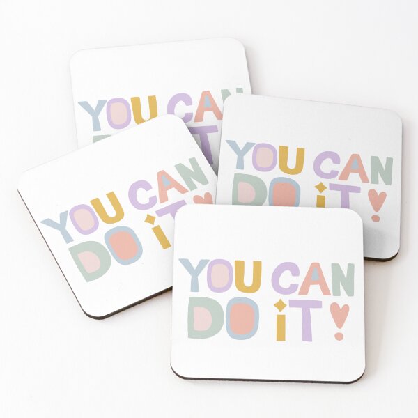 Item preview, You can do it, inspirational life quote  designed and sold by Sanaura.