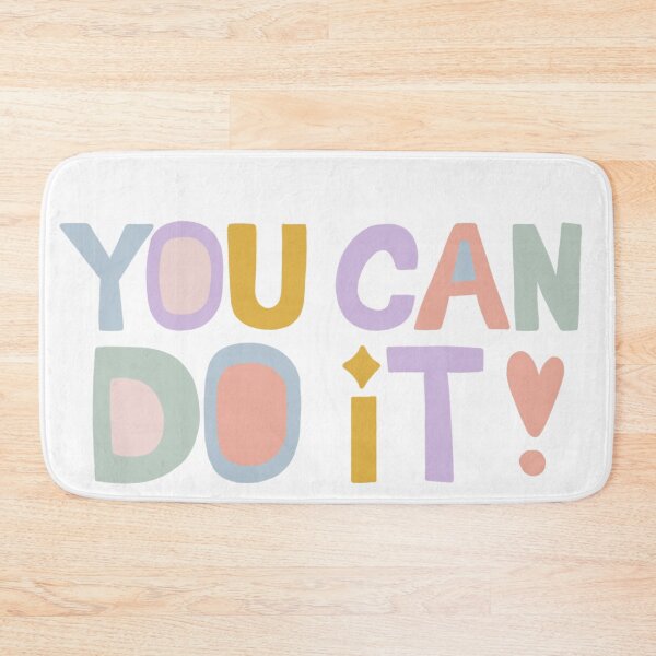 Item preview, You can do it, inspirational life quote  designed and sold by Sanaura.