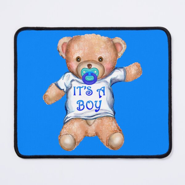 Item preview, It's A Boy Teddy Bear with Pacifier designed and sold by Deborah Camp.