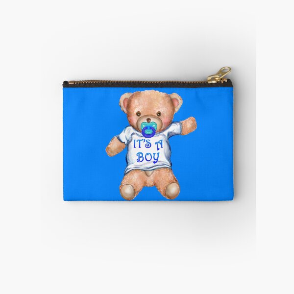 Item preview, It's A Boy Teddy Bear with Pacifier designed and sold by Deborah Camp.