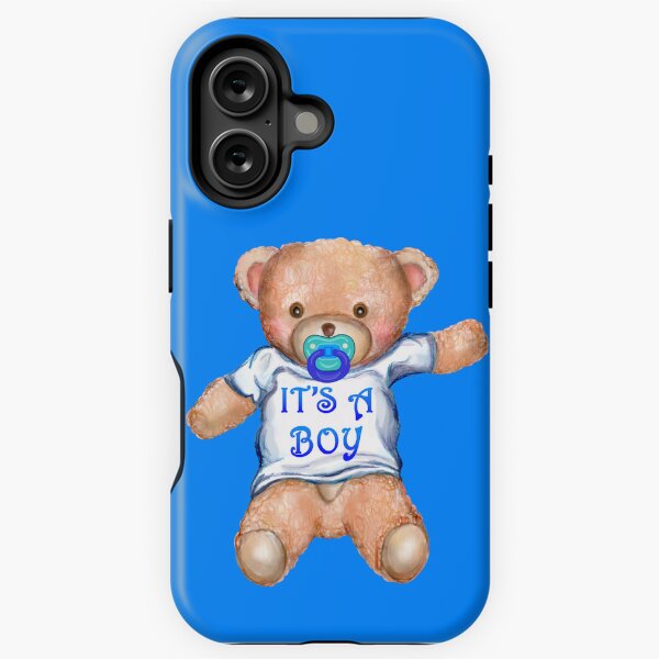 Item preview, It's A Boy Teddy Bear with Pacifier designed and sold by Deborah Camp.