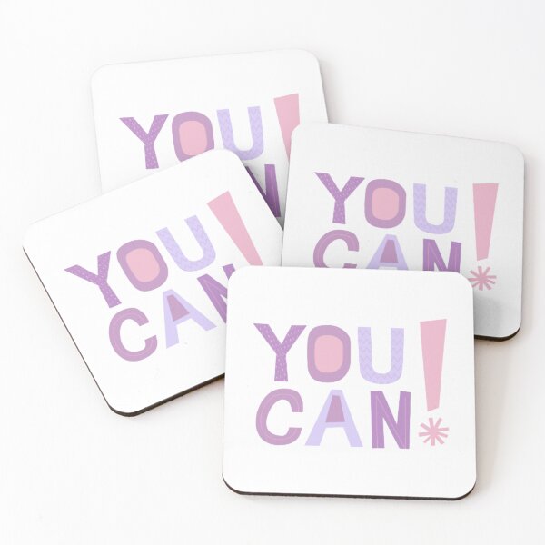 Item preview, You can do it, inspirational life quote  designed and sold by Sanaura.