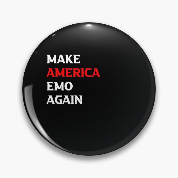 Item preview, Make America Emo Again designed and sold by Oops! I Printed It.