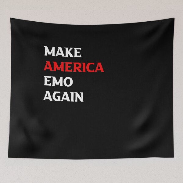 Item preview, Make America Emo Again designed and sold by Oops! I Printed It.