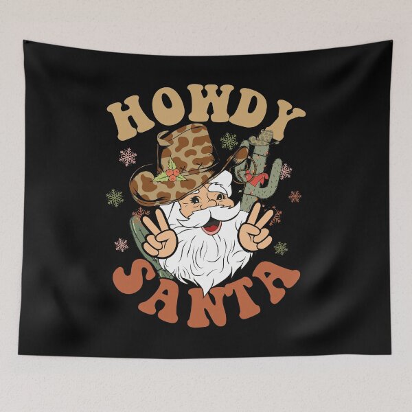 Item preview, Howdy Santa christmas Cactus Tree designed and sold by Pexilus.