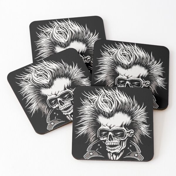 Item preview, Punk Rock Skull designed and sold by Marco van Vlieg.
