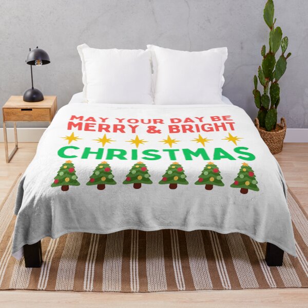 Item preview, May Your Day Be Merry And Bright Christmas designed and sold by dfranc.