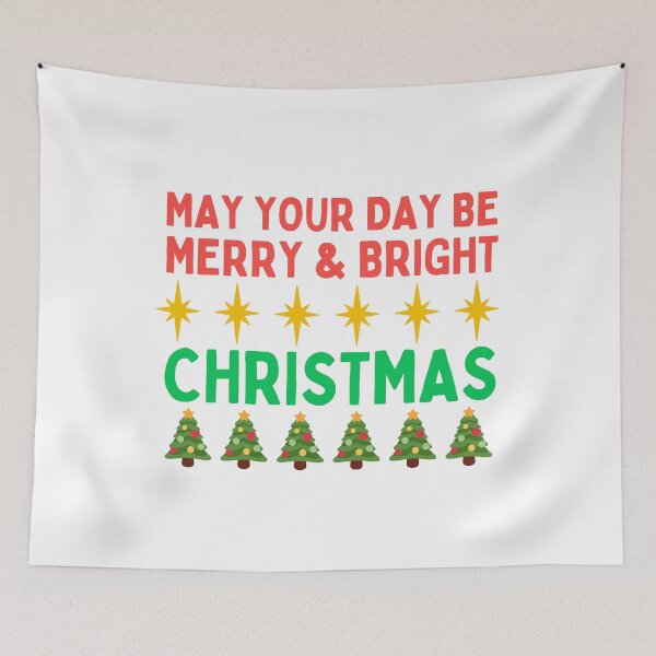 Item preview, May Your Day Be Merry And Bright Christmas designed and sold by dfranc.