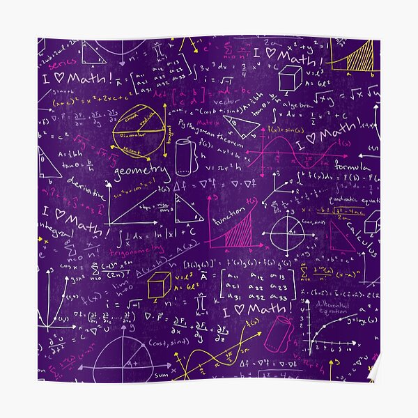 Math Lessons Poster