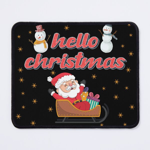 Item preview, hello christmas, vintage christmas, funny chrismas gift, santa claus designed and sold by adnane4off.