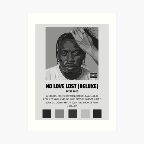 BLXST - No Love Lost (Deluxe) Album Poster