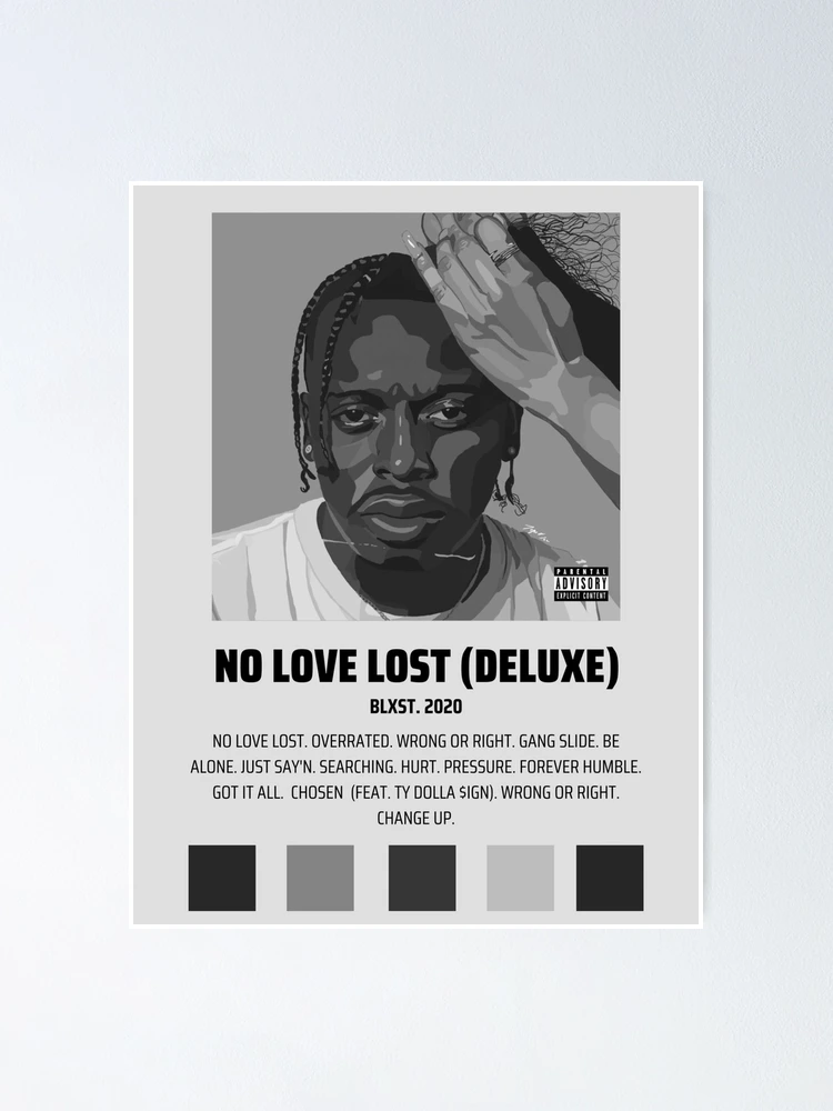 BLXST - No Love Lost (Deluxe) Album Poster