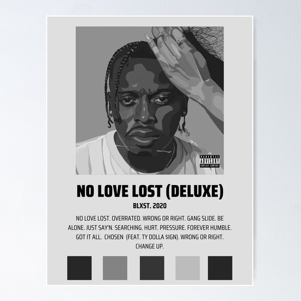 BLXST - No Love Lost (Deluxe) Album Poster