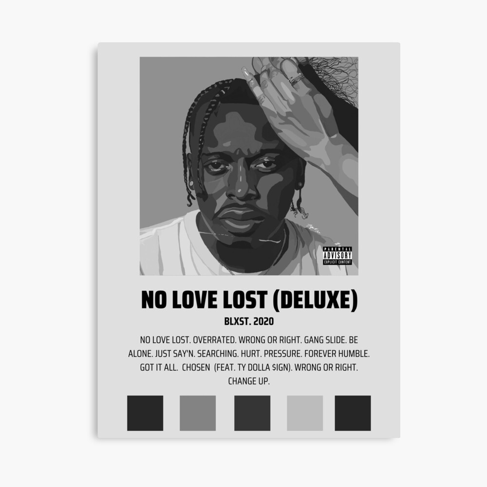 BLXST - No Love Lost (Deluxe) Album Poster