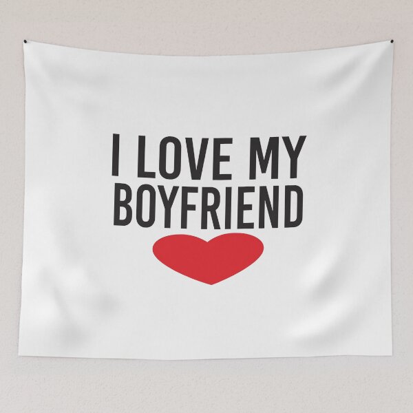 Item preview, I Love My Boyfriend designed and sold by KAkarimassouqi.