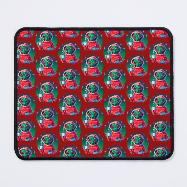 Item preview, Christmas Funny Alien Wearing Sweater designed and sold by extraordinar-ia.