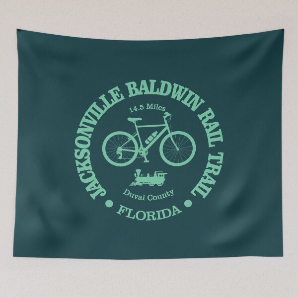 Item preview, Jacksonville Baldwin Rail Trail (cycling) designed and sold by curranmorgan.