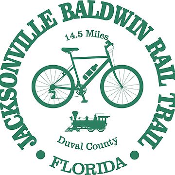 Artwork thumbnail, Jacksonville Baldwin Rail Trail (cycling) by curranmorgan